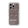 スリムプロテクションプレミアムケース with MagSafe［ BROWN-Chocolate ］