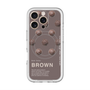 スリムプロテクションプレミアムケース with MagSafe［ BROWN-Chocolate ］