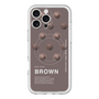 スリムプロテクションプレミアムケース with MagSafe［ BROWN-Chocolate ］