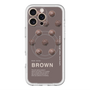 スリムプロテクションプレミアムケース with MagSafe［ BROWN-Chocolate ］