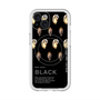 スリムプロテクションプレミアムケース with MagSafe［ BLACK-Oyster ］