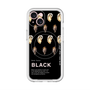 スリムプロテクションプレミアムケース with MagSafe［ BLACK-Oyster ］