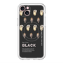 スリムプロテクションプレミアムケース with MagSafe［ BLACK-Oyster ］