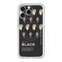 スリムプロテクションプレミアムケース with MagSafe［ BLACK-Oyster ］