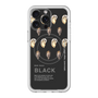 スリムプロテクションプレミアムケース with MagSafe［ BLACK-Oyster ］