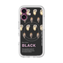 スリムプロテクションプレミアムケース with MagSafe［ BLACK-Oyster ］