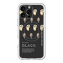 スリムプロテクションプレミアムケース with MagSafe［ BLACK-Oyster ］