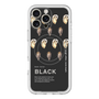 スリムプロテクションプレミアムケース with MagSafe［ BLACK-Oyster ］