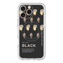 スリムプロテクションプレミアムケース with MagSafe［ BLACK-Oyster ］