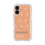スリムプロテクションプレミアムケース with MagSafe［ ORANGE-Shrimp ］