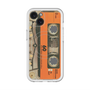 スリムプロテクションプレミアムケース with MagSafe［ RETORO CASSETTE TAPE - Skeleton Orange ］