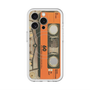 スリムプロテクションプレミアムケース with MagSafe［ RETORO CASSETTE TAPE - Skeleton Orange ］