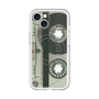 スリムプロテクションプレミアムケース with MagSafe［ RETORO CASSETTE TAPE - Skeleton Blue ］