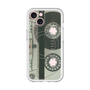 スリムプロテクションプレミアムケース with MagSafe［ RETORO CASSETTE TAPE - Skeleton Blue ］