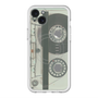 スリムプロテクションプレミアムケース with MagSafe［ RETORO CASSETTE TAPE - Skeleton Blue ］
