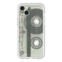スリムプロテクションプレミアムケース with MagSafe［ RETORO CASSETTE TAPE - Skeleton Blue ］