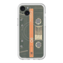 スリムプロテクションプレミアムケース with MagSafe［ RETORO CASSETTE TAPE - Opacity Black ］