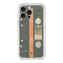 スリムプロテクションプレミアムケース with MagSafe［ RETORO CASSETTE TAPE - Opacity Black ］