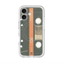 スリムプロテクションプレミアムケース with MagSafe［ RETORO CASSETTE TAPE - Opacity Black ］