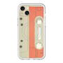 スリムプロテクションプレミアムケース with MagSafe［ RETORO CASSETTE TAPE - Opacity White ］