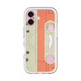 スリムプロテクションプレミアムケース with MagSafe［ RETORO CASSETTE TAPE - Opacity White ］