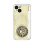 スリムプロテクションプレミアムケース with MagSafe［ RETORO RADIO - White ］
