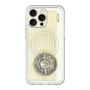 スリムプロテクションプレミアムケース with MagSafe［ RETORO RADIO - White ］