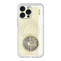 スリムプロテクションプレミアムケース with MagSafe［ RETORO RADIO - White ］