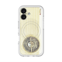 スリムプロテクションプレミアムケース with MagSafe［ RETORO RADIO - White ］