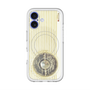 スリムプロテクションプレミアムケース with MagSafe［ RETORO RADIO - White ］