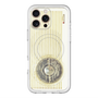 スリムプロテクションプレミアムケース with MagSafe［ RETORO RADIO - White ］