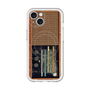 スリムプロテクションプレミアムケース with MagSafe［ RETORO RADIO - Brown ］