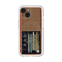 スリムプロテクションプレミアムケース with MagSafe［ RETORO RADIO - Brown ］