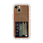 スリムプロテクションプレミアムケース with MagSafe［ RETORO RADIO - Brown ］