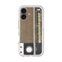 スリムプロテクションプレミアムケース with MagSafe［ RETORO RADIO - Black ］