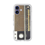 スリムプロテクションプレミアムケース with MagSafe［ RETORO RADIO - Black ］