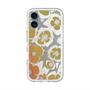 スリムプロテクションプレミアムケース with MagSafe［ y2k(Year2000) - Flower - Yellow Gray ］