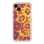 スリムプロテクションプレミアムケース with MagSafe［ y2k(Year2000) - Flower - Orange purple ］
