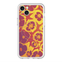 スリムプロテクションプレミアムケース with MagSafe［ y2k(Year2000) - Flower - Orange purple ］