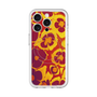 スリムプロテクションプレミアムケース with MagSafe［ y2k(Year2000) - Flower - Orange purple ］