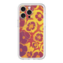 スリムプロテクションプレミアムケース with MagSafe［ y2k(Year2000) - Flower - Orange purple ］