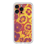 スリムプロテクションプレミアムケース with MagSafe［ y2k(Year2000) - Flower - Orange purple ］