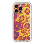 スリムプロテクションプレミアムケース with MagSafe［ y2k(Year2000) - Flower - Orange purple ］