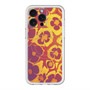 スリムプロテクションプレミアムケース with MagSafe［ y2k(Year2000) - Flower - Orange purple ］