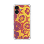 スリムプロテクションプレミアムケース with MagSafe［ y2k(Year2000) - Flower - Orange purple ］