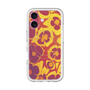 スリムプロテクションプレミアムケース with MagSafe［ y2k(Year2000) - Flower - Orange purple ］