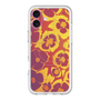 スリムプロテクションプレミアムケース with MagSafe［ y2k(Year2000) - Flower - Orange purple ］