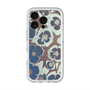 スリムプロテクションプレミアムケース with MagSafe［ y2k(Year2000) - Flower - Brown Navy ］