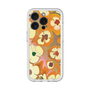 スリムプロテクションプレミアムケース with MagSafe［ y2k(Year2000) - Flower - Orange Pink ］