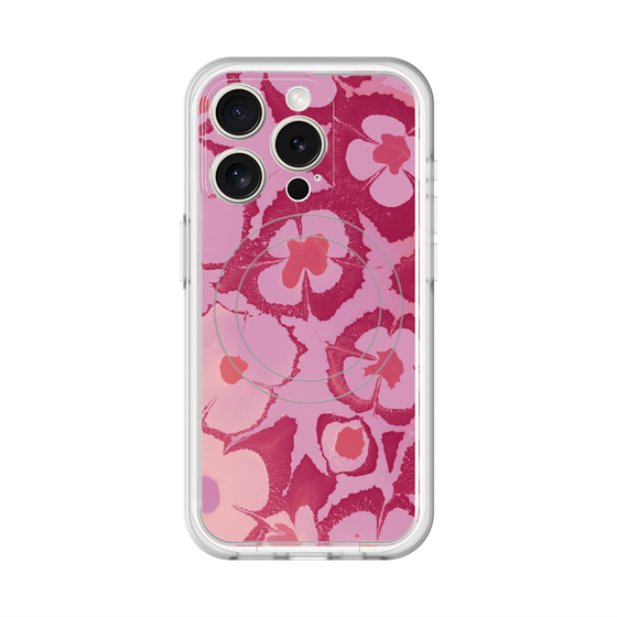 スリムプロテクションプレミアムケース with MagSafe［ y2k(Year2000) - Flower - Cutie Pink ］